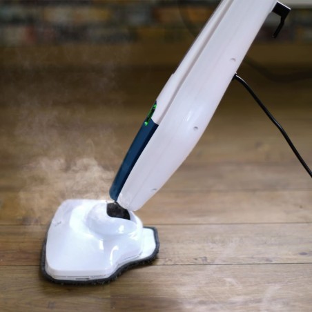 Livoo Mopa a vapor blanco 1300 W