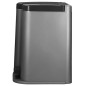Curver Papelera doble pedal Deco gris claro cubos interiores 6L y 15L Curver Papelera doble pedal Deco gris claro cubos interiores 6L y 15L