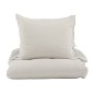 Venture Home Juego de ropa de cama Jenna algodón color arena 200x150cm Venture Home Juego de ropa de cama Jenna algodón color arena 200x150cm