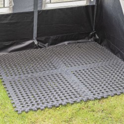 ProPlus Juego de baldosas para carpa de 4 unidades