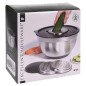 Excellent Houseware Tazón para mezclar y ralladores 4 pzas acero inox Excellent Houseware Tazón para mezclar y ralladores 4 pzas acero inox