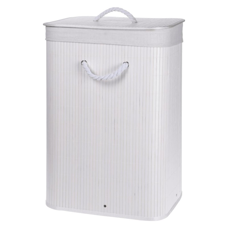 Bathroom Solutions Cesto para la colada plegable blanco Bathroom Solutions Cesto para la colada plegable blanco