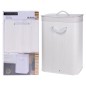 Bathroom Solutions Cesto para la colada plegable blanco Bathroom Solutions Cesto para la colada plegable blanco