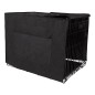 DISTRICT70 Funda para jaula de perros gris oscuro M DISTRICT70 Funda para jaula de perros gris oscuro M