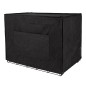 DISTRICT70 Funda para jaula de perros gris oscuro M DISTRICT70 Funda para jaula de perros gris oscuro M