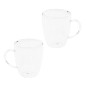 HI Juego de vasos para café capuchino 2 unidades transparente 270 ml HI Juego de vasos para café capuchino 2 unidades transparente 270 ml