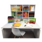 Exacompta Set de cajones para escritorio Harlequin con 4 cajones Exacompta Set de cajones para escritorio Harlequin con 4 cajones