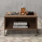 Trendteam Mesa de centro Montez color roble dorado artesanal Trendteam Mesa de centro Montez color roble dorado artesanal