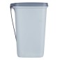Curver Papelera de pedal Essentials gris claro 40 L