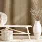 Noordwand Papel pintado Botanica Wooden Slats marrón y roble Noordwand Papel pintado Botanica Wooden Slats marrón y roble