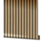 Noordwand Papel pintado Botanica Wooden Slats marrón y roble Noordwand Papel pintado Botanica Wooden Slats marrón y roble