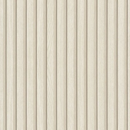 Noordwand Panel pintado Botanica Wooden Slats beige