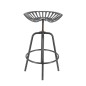 Esschert Design Taburete con forma de asiento de tractor gris Esschert Design Taburete con forma de asiento de tractor gris