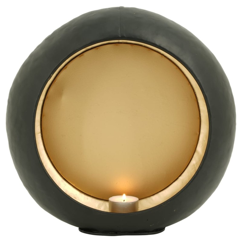 Lesli Living Soportes de vela redondo 28,5x9,5x27,5 cm