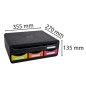 Exacompta Set de cajones escritorio Toolbox con 4 cajones arlequinado Exacompta Set de cajones escritorio Toolbox con 4 cajones arlequinado