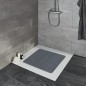 Kleine Wolke Alfombrilla seguridad baño Arosa gris antracita 55x55 cm Kleine Wolke Alfombrilla seguridad baño Arosa gris antracita 55x55 cm
