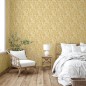 DUTCH WALLCOVERINGS Papel pintado Mae ocre y beige DUTCH WALLCOVERINGS Papel pintado Mae ocre y beige