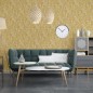 DUTCH WALLCOVERINGS Papel pintado Mae ocre y beige DUTCH WALLCOVERINGS Papel pintado Mae ocre y beige