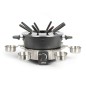 Livoo Olla de fondue eléctrica para 8 personas negro 1,8 L 1000 W