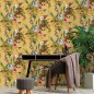DUTCH WALLCOVERINGS Papel pintado de pared Lemur color ocre DUTCH WALLCOVERINGS Papel pintado de pared Lemur color ocre