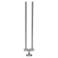Bathroom Solutions Toallero doble acero inoxidable 50 cm Bathroom Solutions Toallero doble acero inoxidable 50 cm