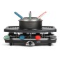Livoo Set de fondue, plancha y raclette 3 en 1 8 personas 1100 W
