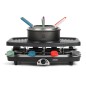 Livoo Set de fondue, plancha y raclette 3 en 1 8 personas 1100 W