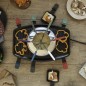 Livoo Set de fondue, plancha y raclette 3 en 1 8 personas 1100 W