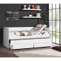 Vipack Juego de estantes de pared Robin 2 uds madera blanco Vipack Juego de estantes de pared Robin 2 uds madera blanco