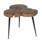 Rousseau Mesa auxiliar Jimi 3 bloques de madera Rousseau Mesa auxiliar Jimi 3 bloques de madera