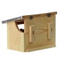 Esschert Design Comedero para ardillas con 2 estancias Esschert Design Comedero para ardillas con 2 estancias