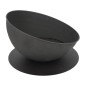 Esschert Design Brasero inclinado sobre disco negro Esschert Design Brasero inclinado sobre disco negro