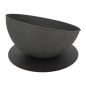 Esschert Design Brasero inclinado sobre disco negro Esschert Design Brasero inclinado sobre disco negro
