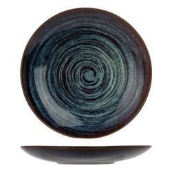 Cosy & Trendy Plato postre Atlantis 6 uds círculos azul Ø21,5cm