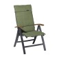 Madison Cojín para silla Basic fibra verde 125x50 cm Madison Cojín para silla Basic fibra verde 125x50 cm