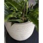 Capi Macetero Waste Rib beige terrazo 35x34 cm Capi Macetero Waste Rib beige terrazo 35x34 cm