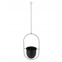 ProGarden Soporte colgante para plantas negro 20,5x15x39 cm