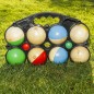 HI Juego de petanca 10 piezas madera HI Juego de petanca 10 piezas madera