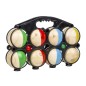 HI Juego de petanca 10 piezas madera HI Juego de petanca 10 piezas madera