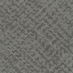 Noordwand Papel pintado Botanica Rattan Wickerwork negro y gris