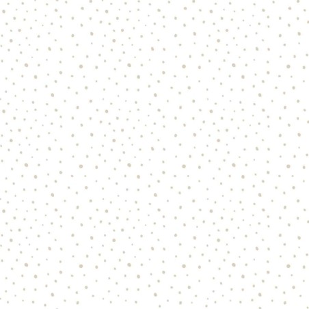 Noordwand Papel pintado Mondo baby Confetti Dots blanco, gris y beige