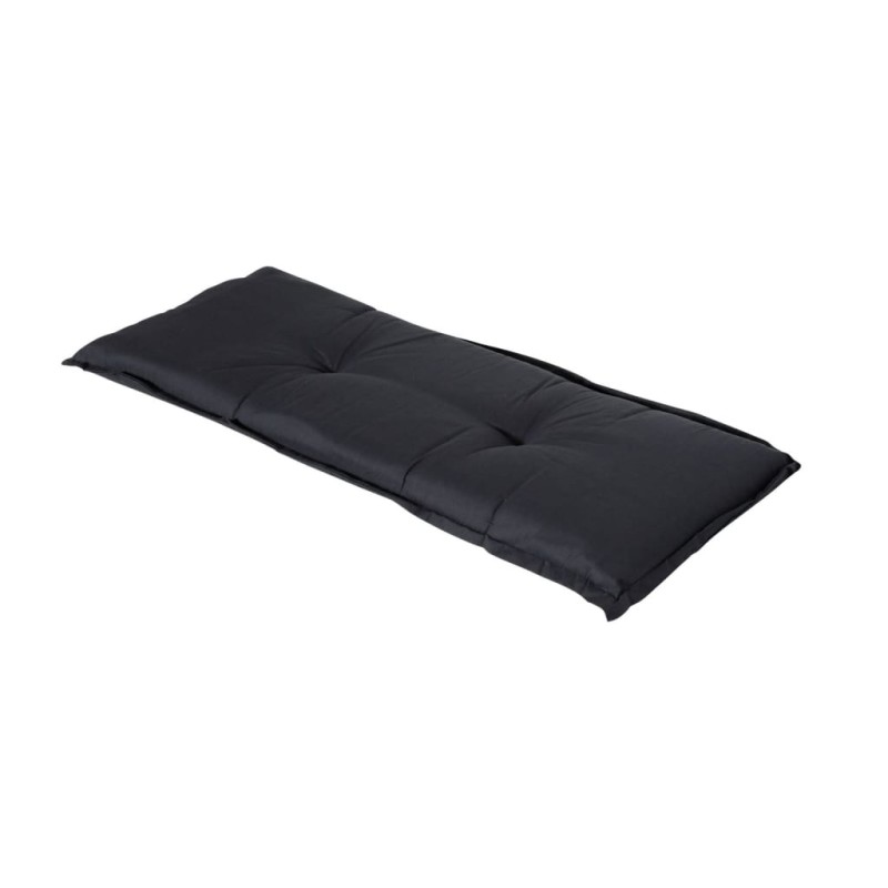 Madison Cojín para banco Basic negro 150x48 cm Madison Cojín para banco Basic negro 150x48 cm