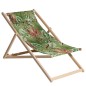 Madison Silla de playa Cala madera verde 55x90x87 cm Madison Silla de playa Cala madera verde 55x90x87 cm