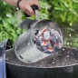HI Encendedor de carbón para barbacoa con asa plateado 16,5 cm HI Encendedor de carbón para barbacoa con asa plateado 16,5 cm