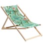 Madison Silla de playa Mauel madera azul 55x90x87 cm Madison Silla de playa Mauel madera azul 55x90x87 cm