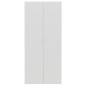 vidaXL Mueble zapatero contrachapada blanco y roble 80x35,5x180 cm vidaXL Mueble zapatero contrachapada blanco y roble 80x35,5x180 cm