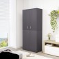 vidaXL Mueble zapatero de madera contrachapada gris 80x39x178 cm vidaXL Mueble zapatero de madera contrachapada gris 80x39x178 cm