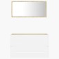 vidaXL Set de muebles de baño 2 pzas madera contrachapada blanco roble vidaXL Set de muebles de baño 2 pzas madera contrachapada blanco roble