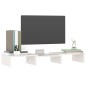 vidaXL Soporte de monitor madera maciza de pino blanco 60x24x10,5 cm vidaXL Soporte de monitor madera maciza de pino blanco 60x24x10,5 cm