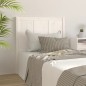 vidaXL Cabecero de cama madera maciza de pino blanco 105,5x4x100 cm vidaXL Cabecero de cama madera maciza de pino blanco 105,5x4x100 cm
